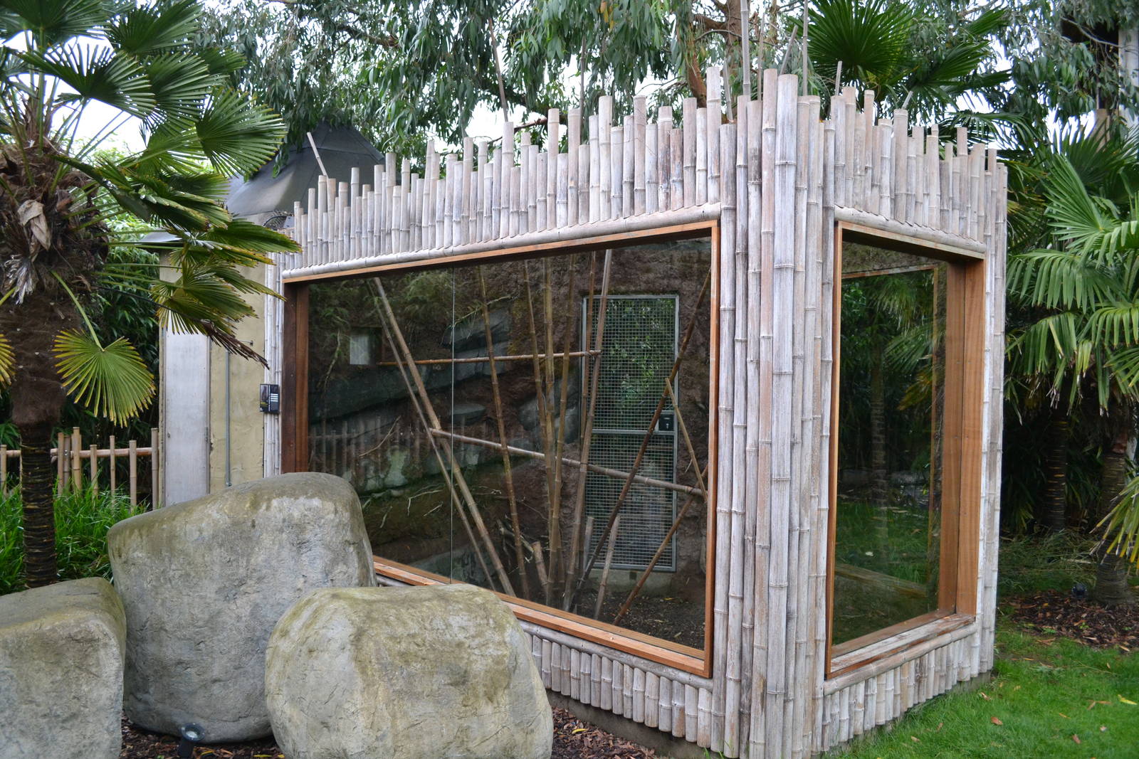 Old Bamboo lemur enclosure