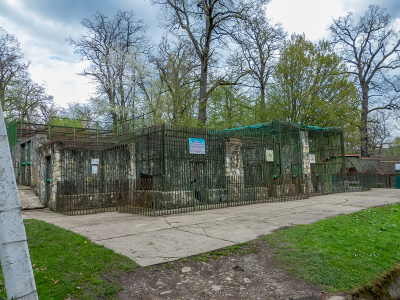old bear cages