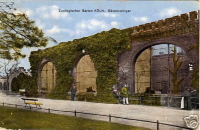 Old bear pit in the cologne zoo
