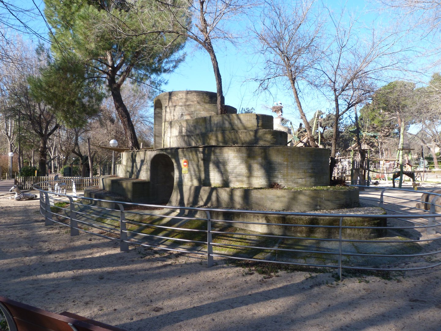 Old caprid enclosure -Zoo Aquarium de Madrid (2025)