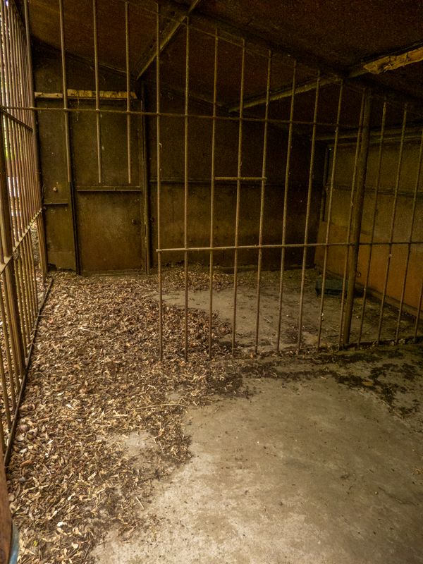 old carnivore cage - inside