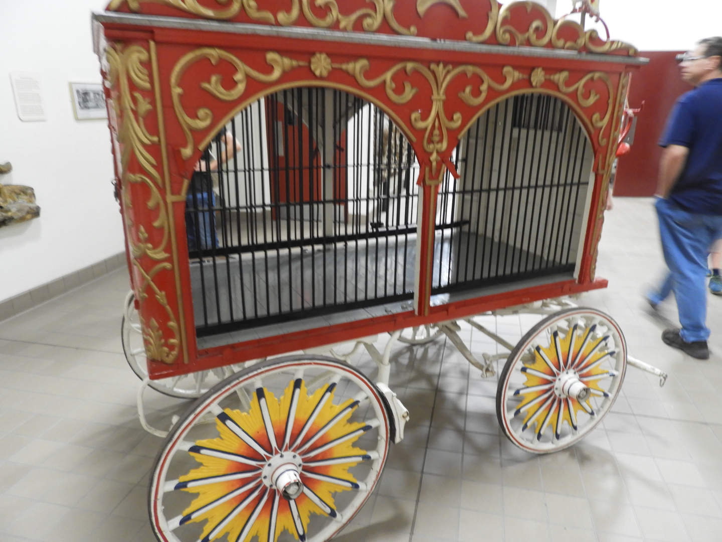 Old Circus Animal Wagon - Circus World Museum