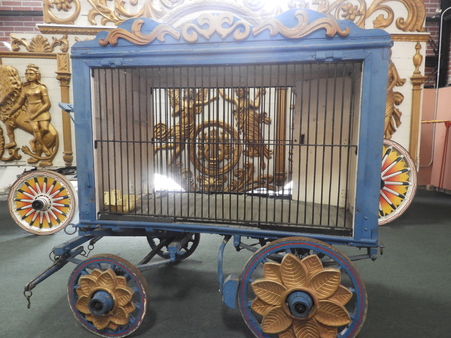 Old Circus Animal Wagon - Circus World Museum