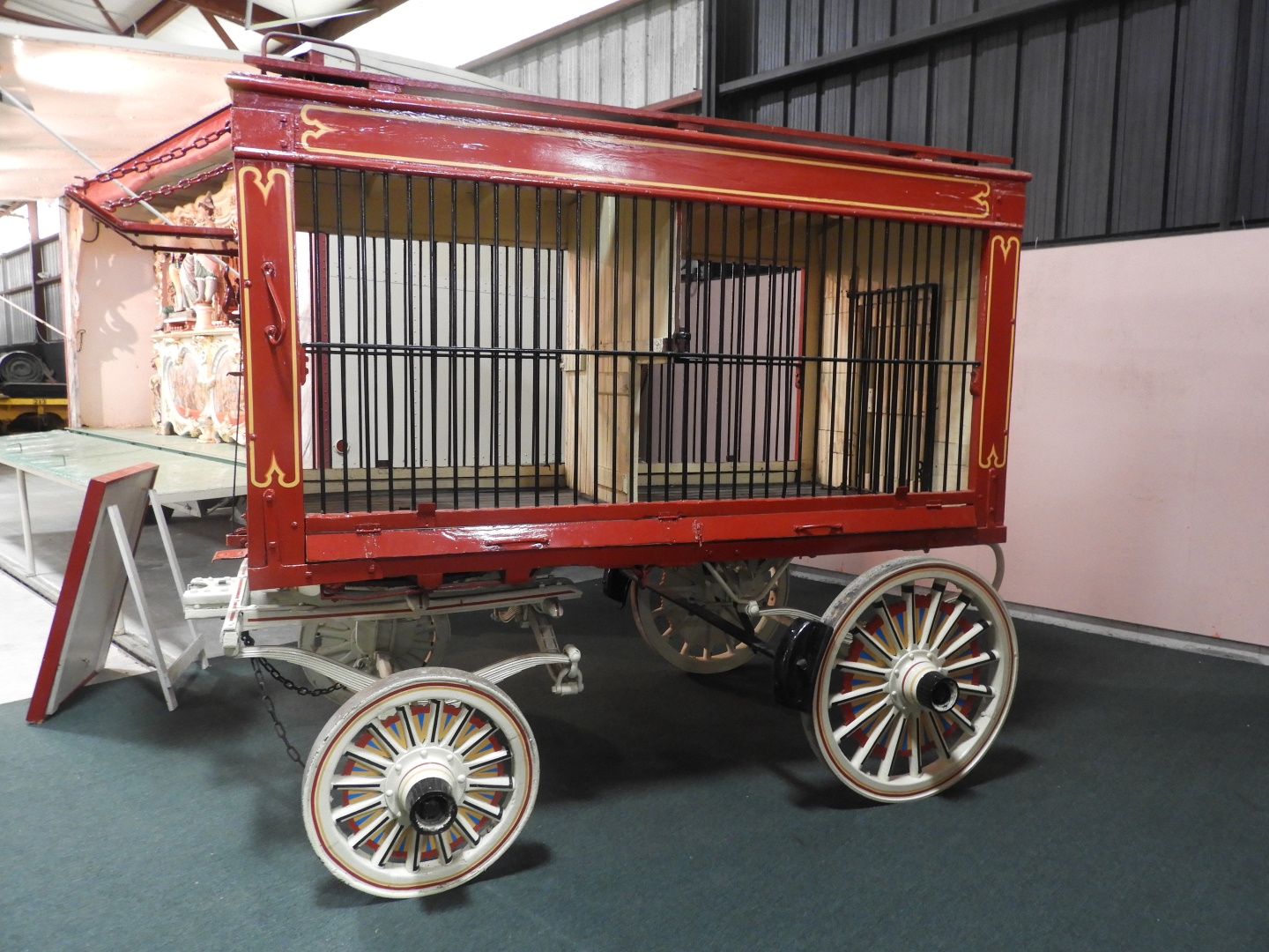 Old Circus Animal Wagon - Circus World Museum