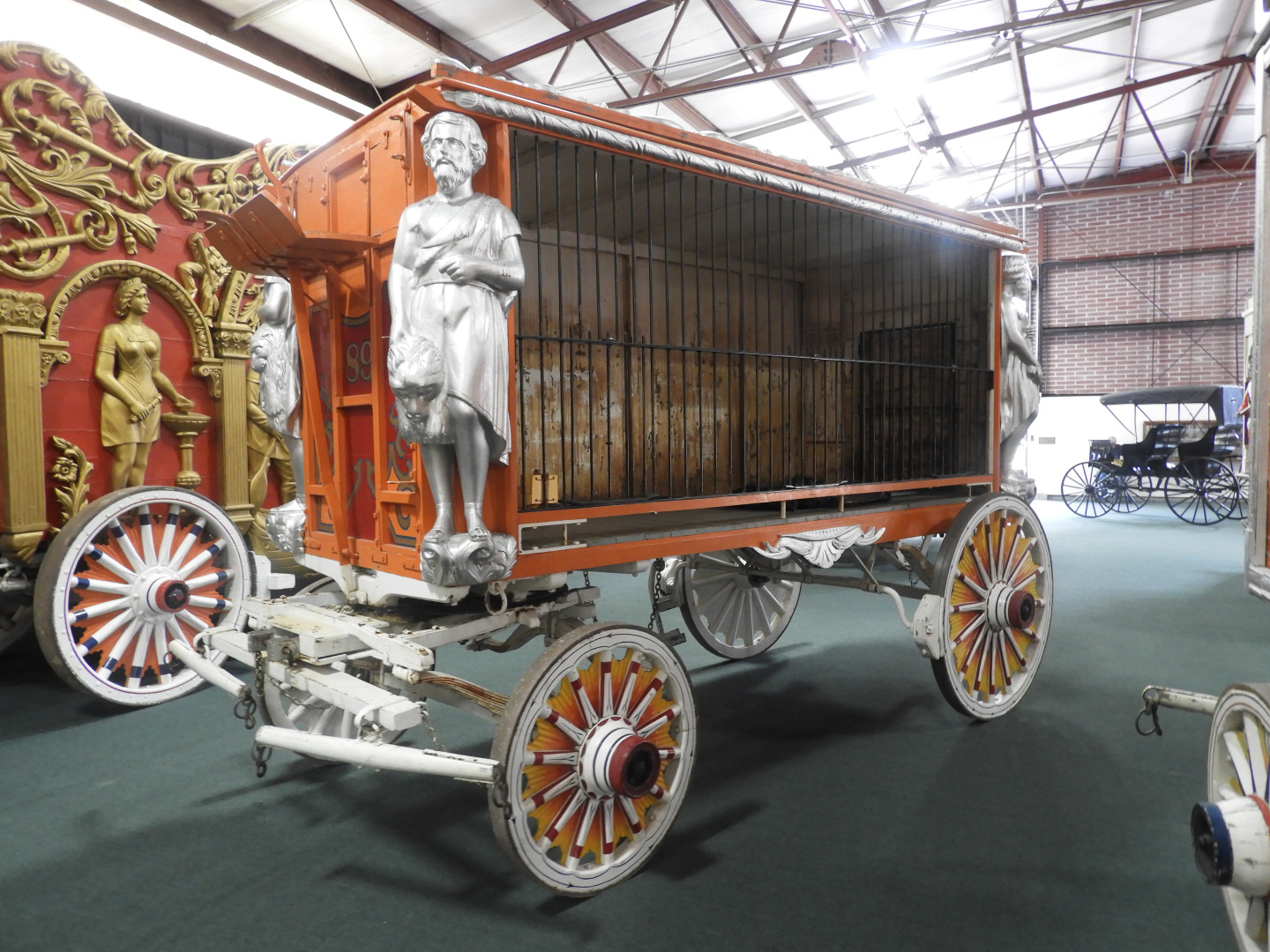 Old Circus Animal Wagon - Circus World Museum