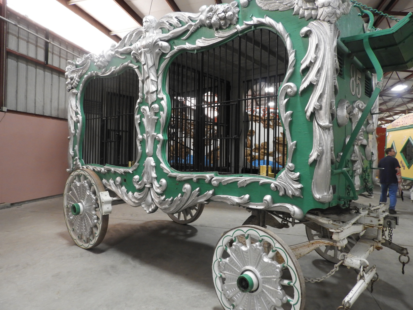 Old Circus Animal Wagon - Circus World Museum