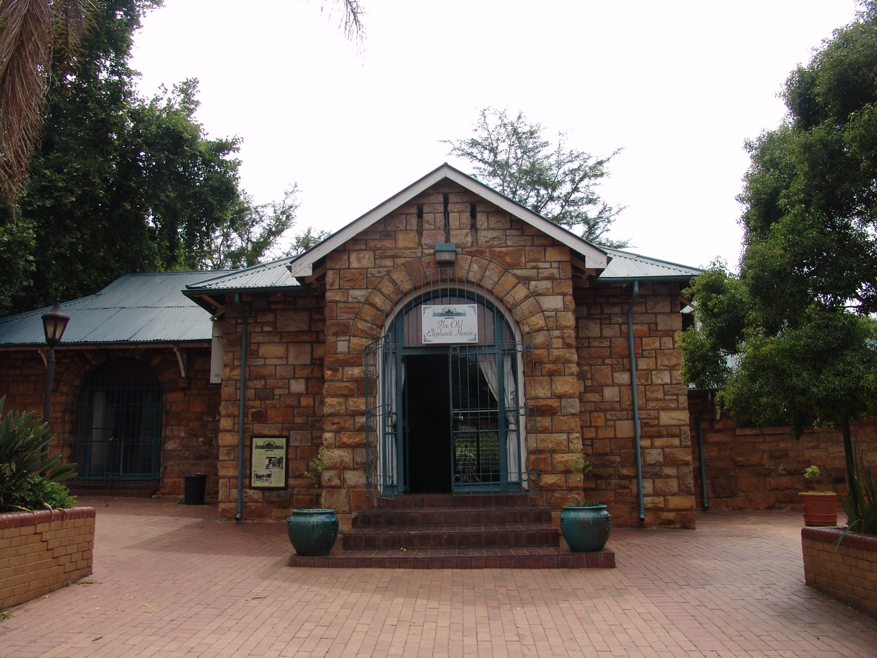 Old Elephant and Rhino House