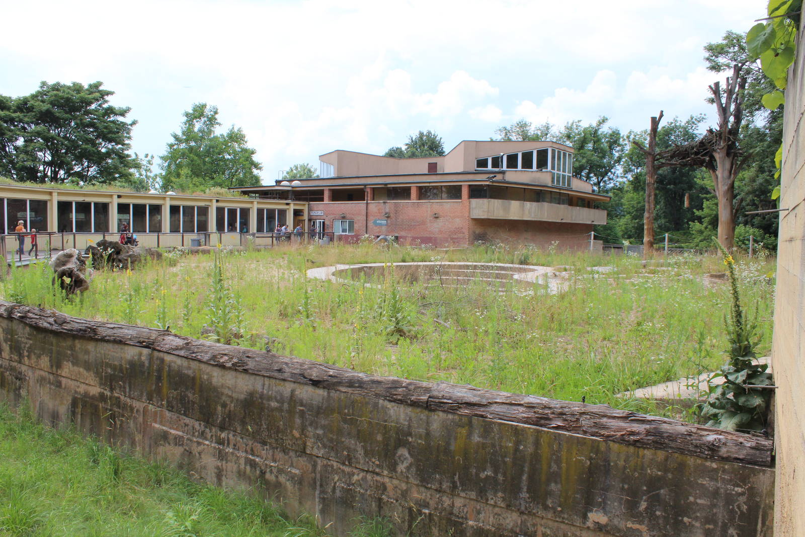 Old Elephant & Hippo House- Prague Zoo, July 2013