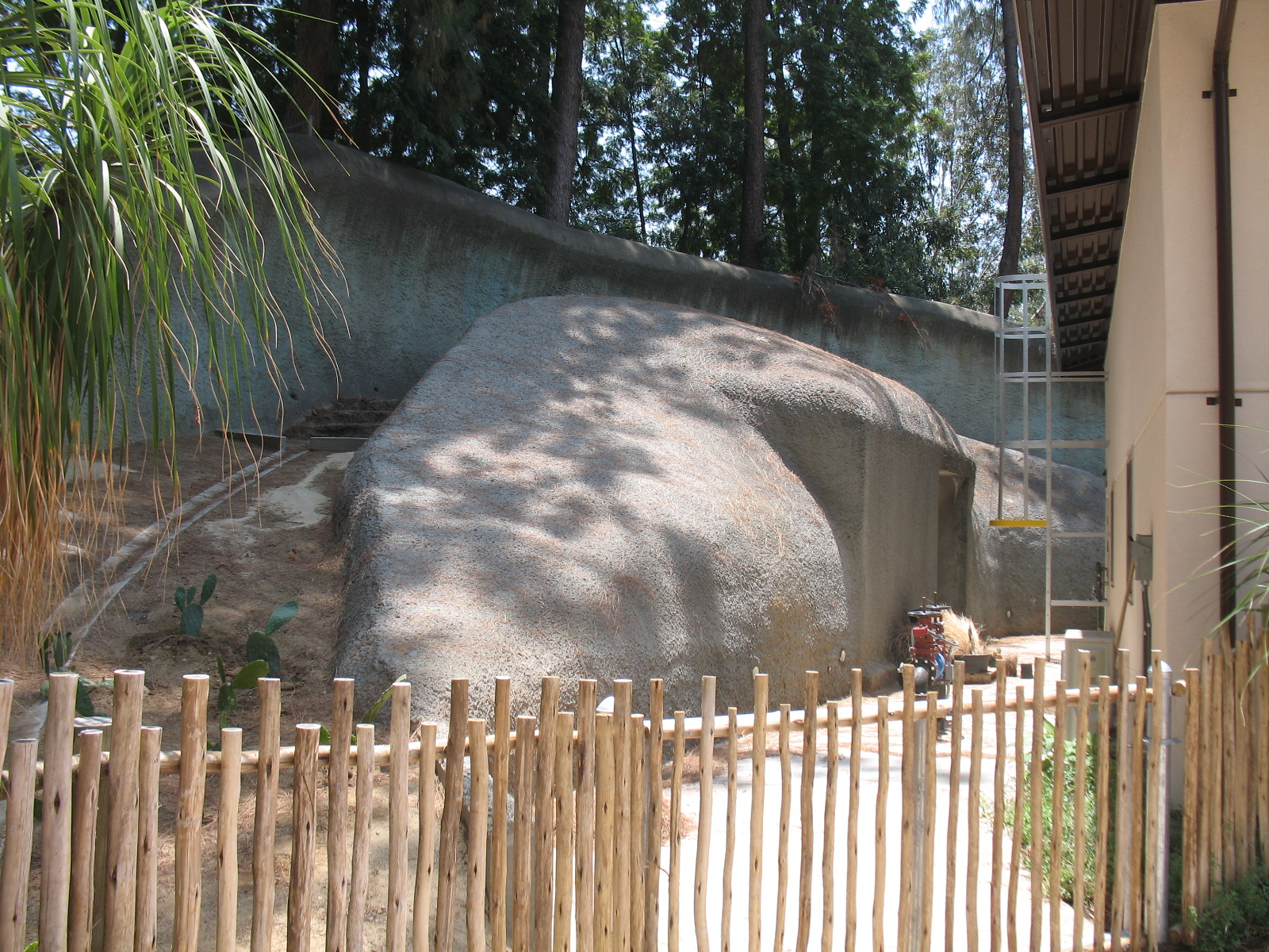 Old enclosure behind the Desert LAIR