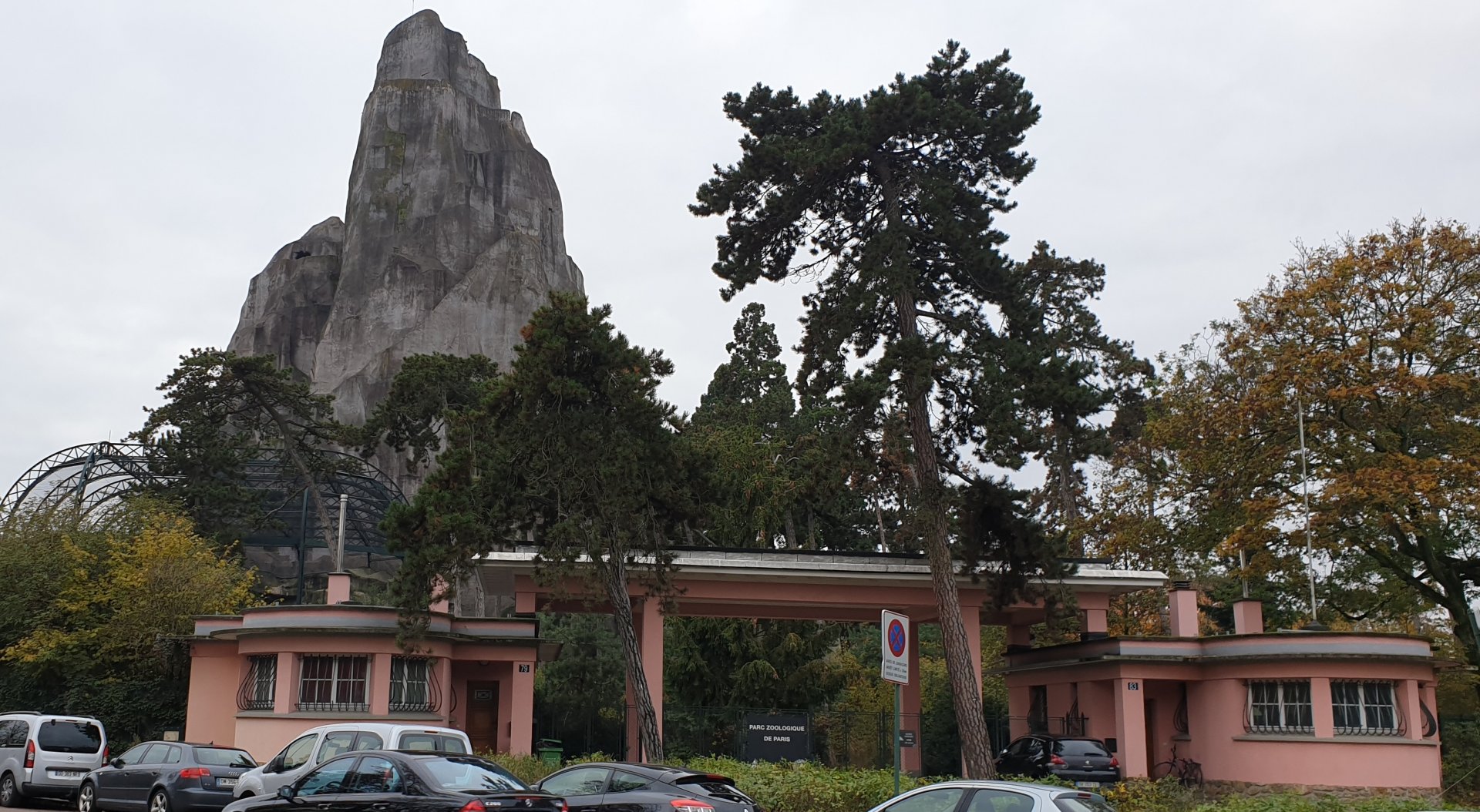 Old Entrance and the rock