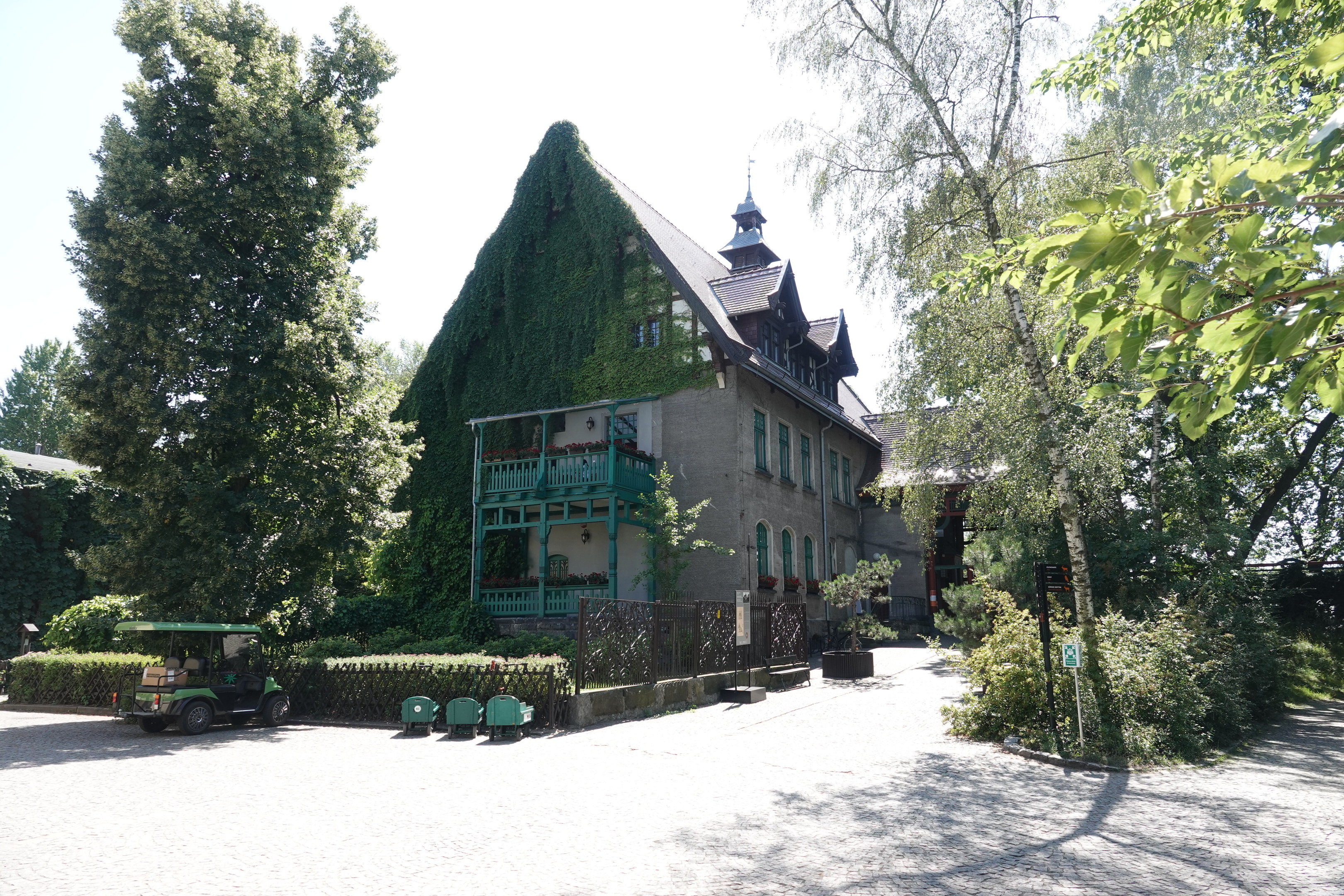 Old entrance building