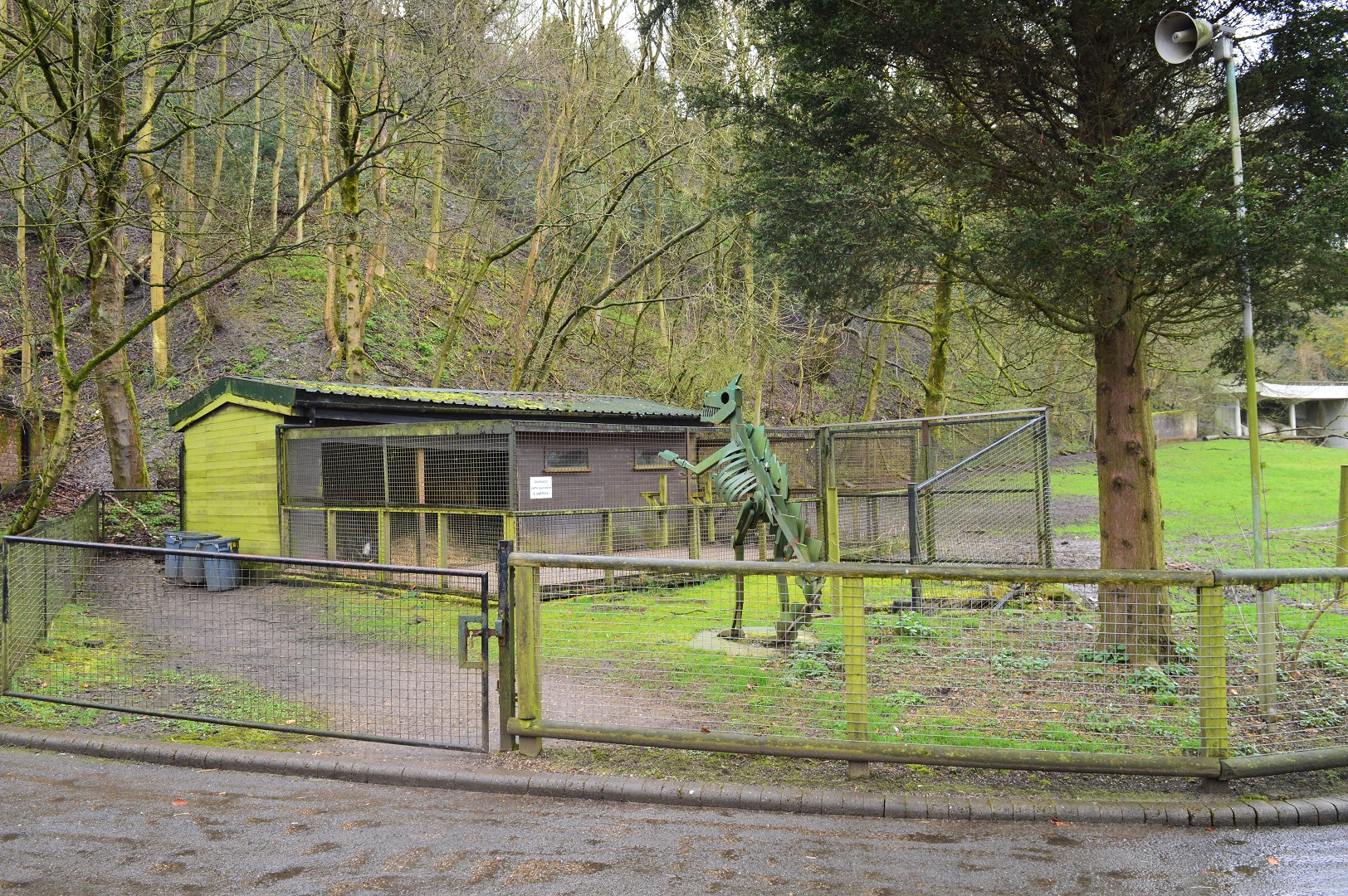 Old housing at end of bear ravine