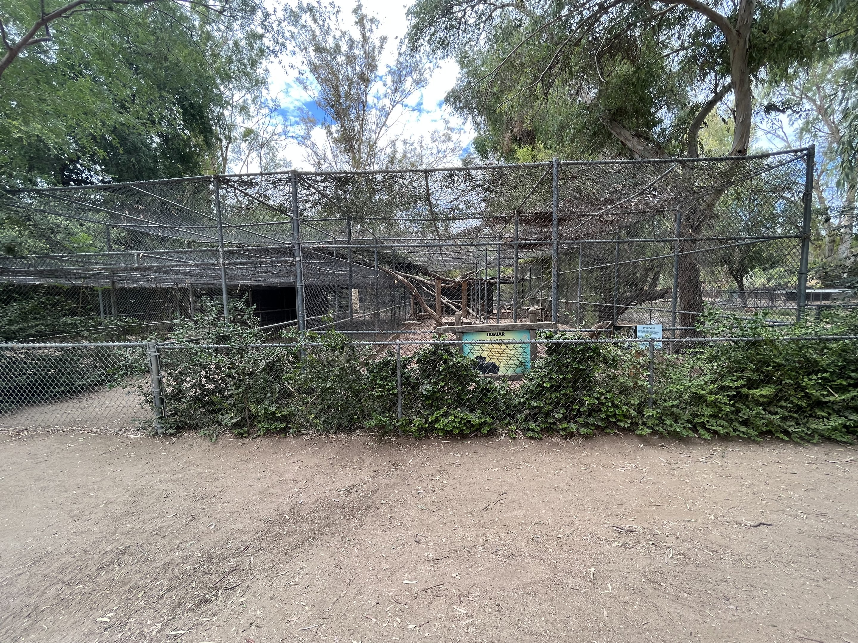 Old Jaguar Exhibit - empty