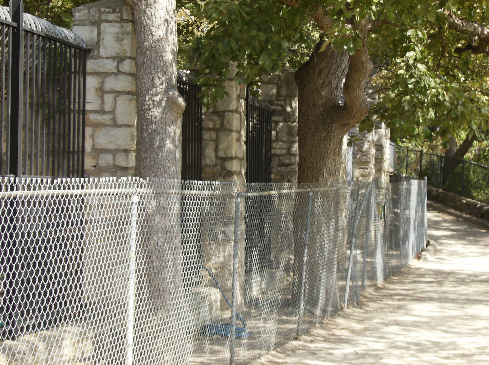 Old Limestone and Black Iron