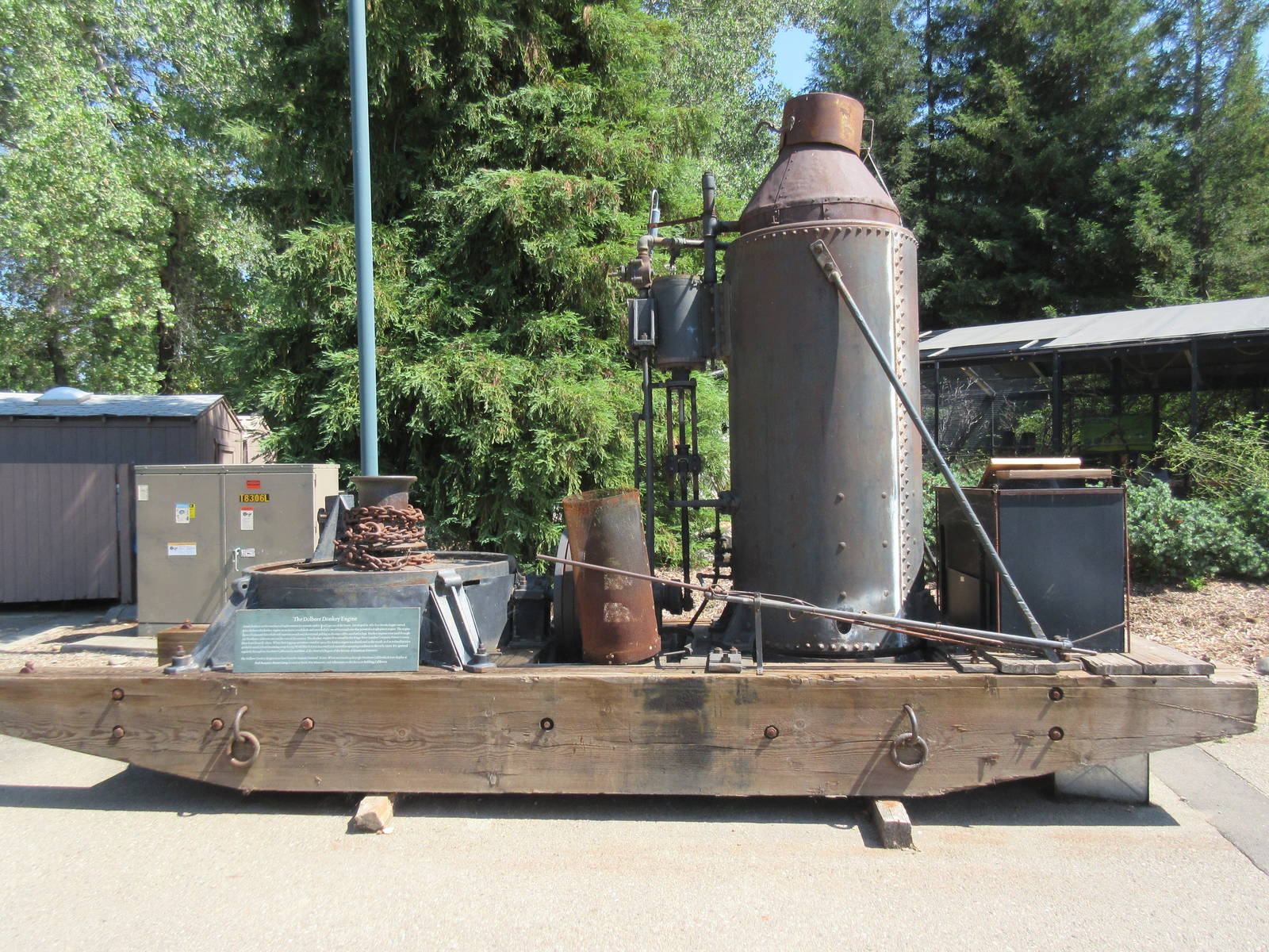 Old Logging Equipment (Dolbeer Donkey Engine)