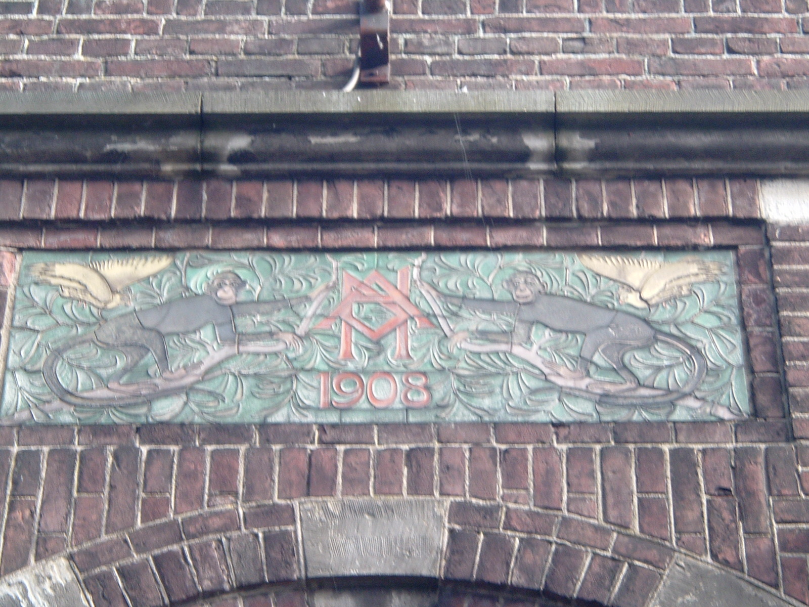 Old monkey house, Artis Zoo, Jan 2006