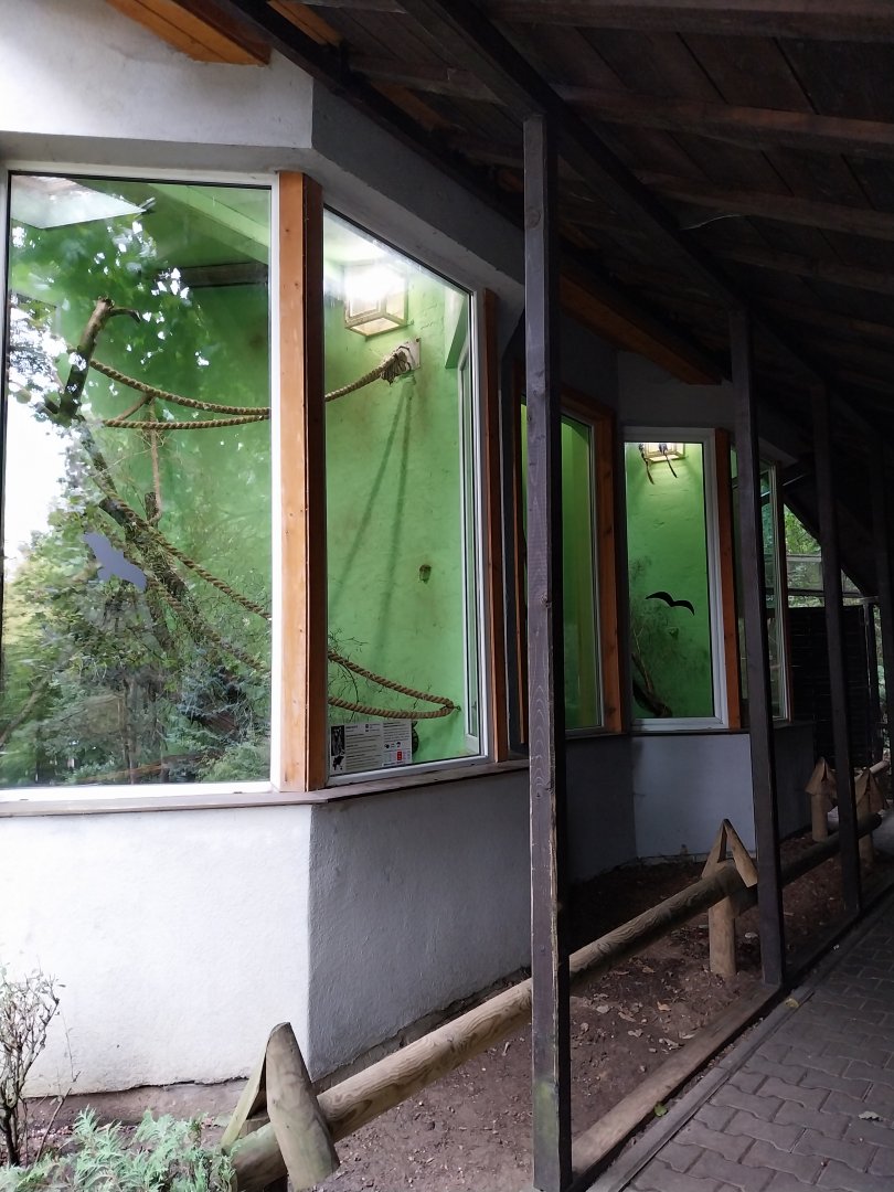 Old Monkey House - Covered visitor section