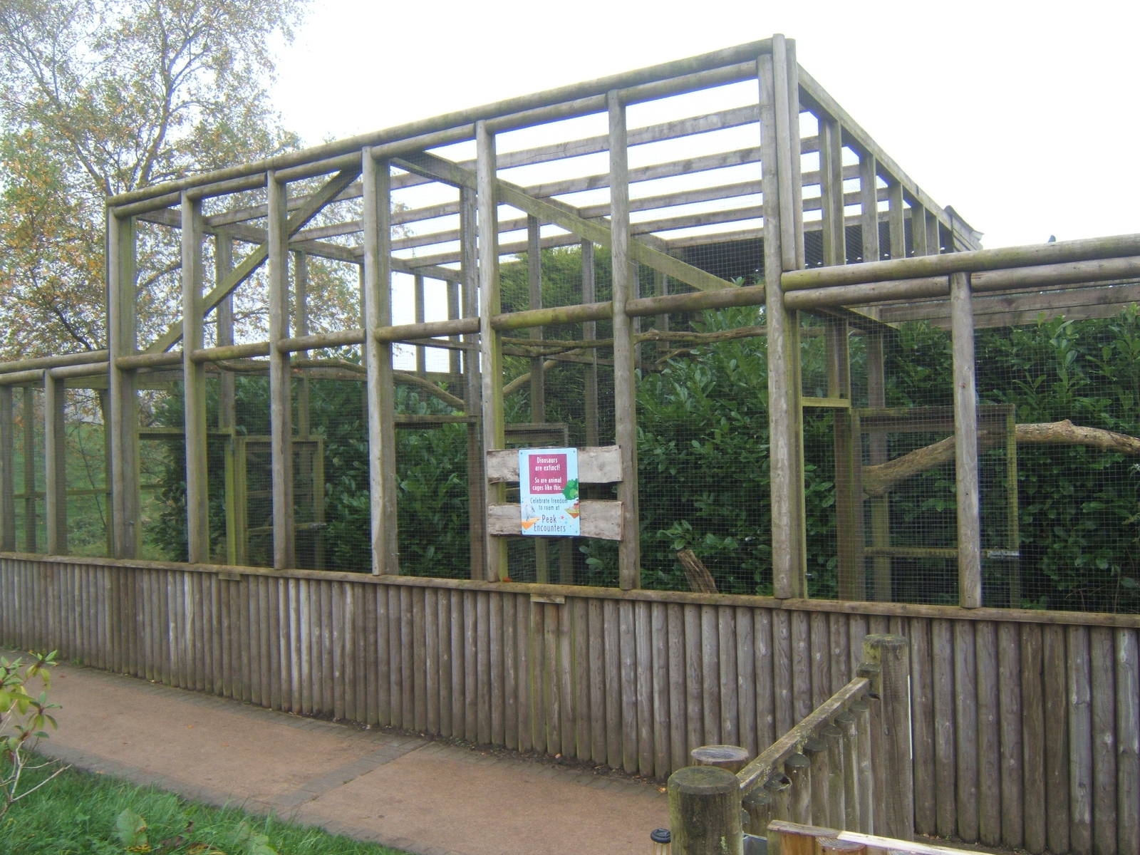 Old Owl Aviarys now extinct but still standing