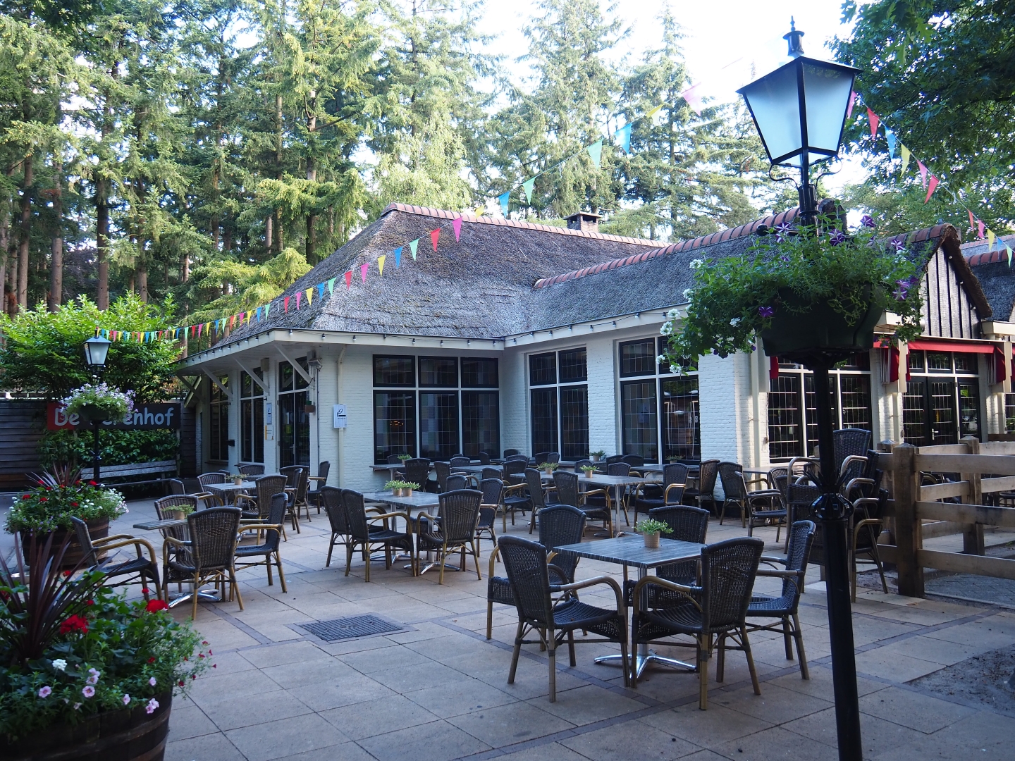 Old restaurant building