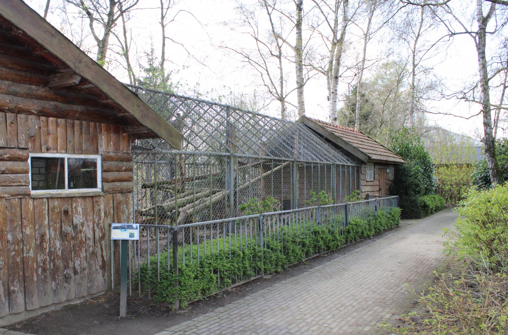 Old Serval-enclosure