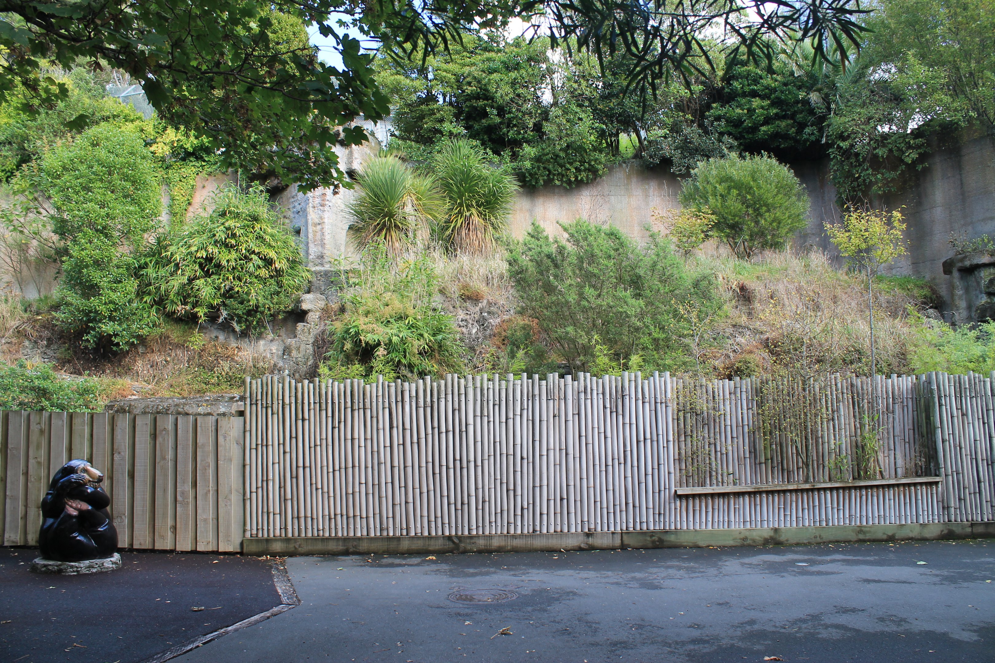 old Sun Bear enclosure