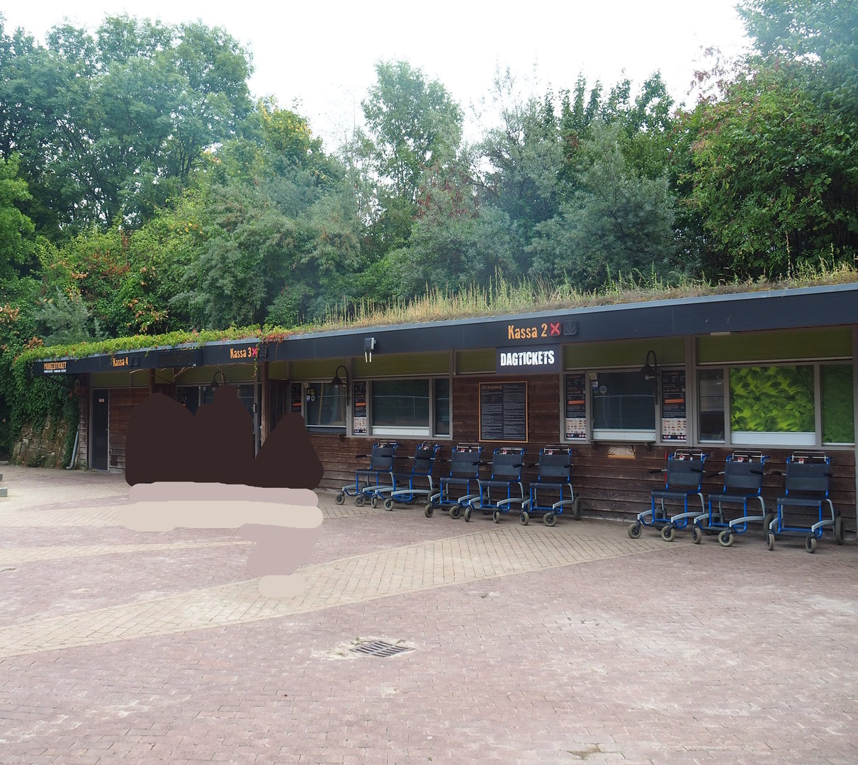 Old ticket office building (Recently demolished), 2022-08-20