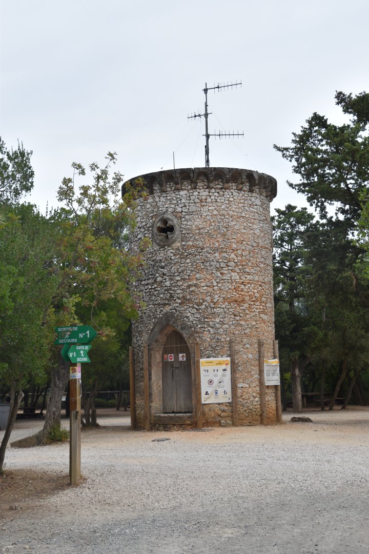 Old Tower at the centre of the zoo