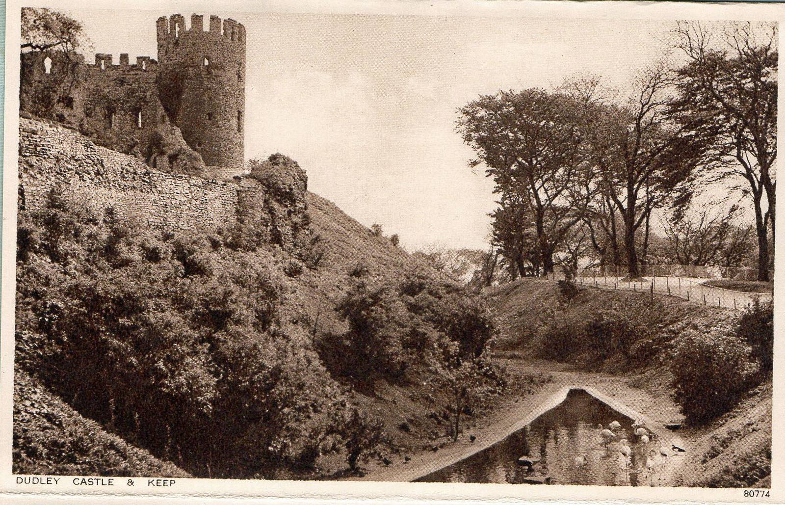 OLD ZOO FLAMINGO ENCLOSURE BEFORE 1950