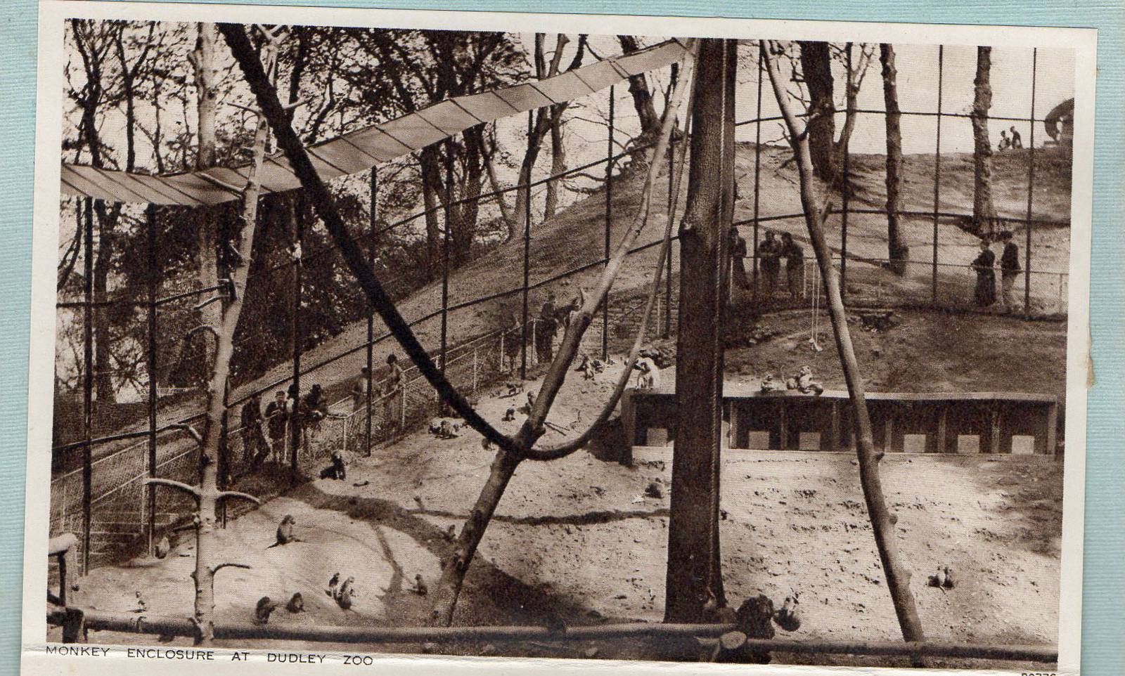 OLD ZOO MONKEY ENCLOSURE BEFORE 1950