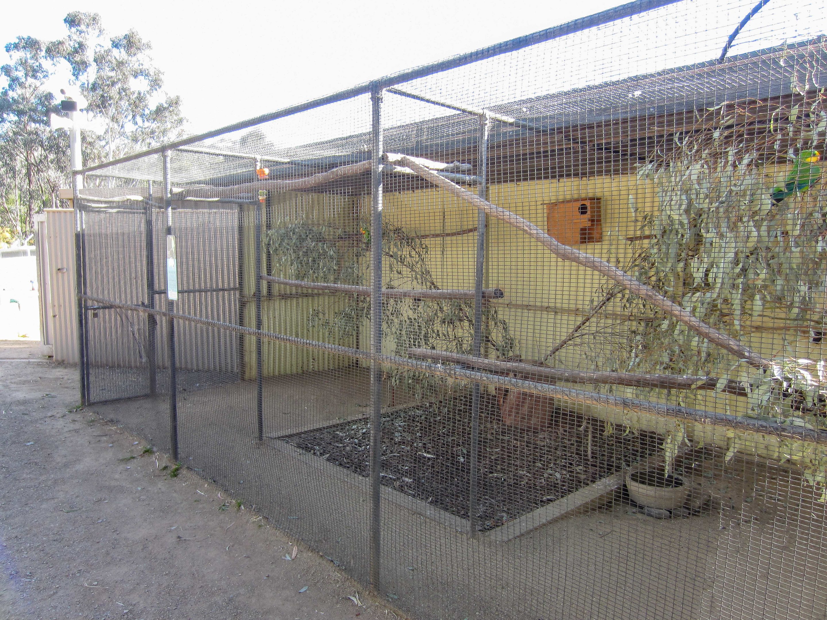 Older Parrot aviaries
