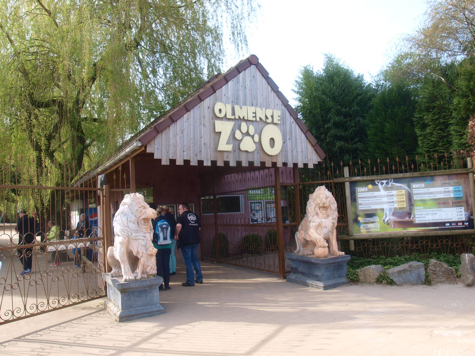 Olmense Zoo - Entrance