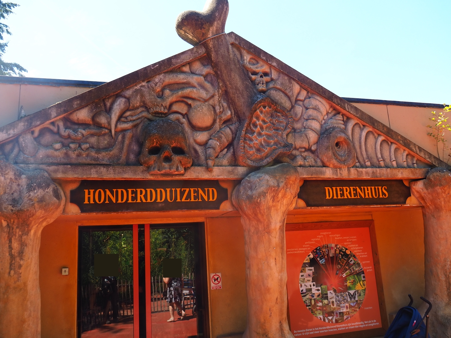 "One Hundred Thousand Animal House" entrance