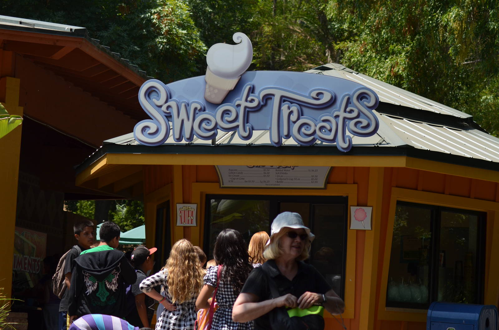 One of Several New Snack Stands