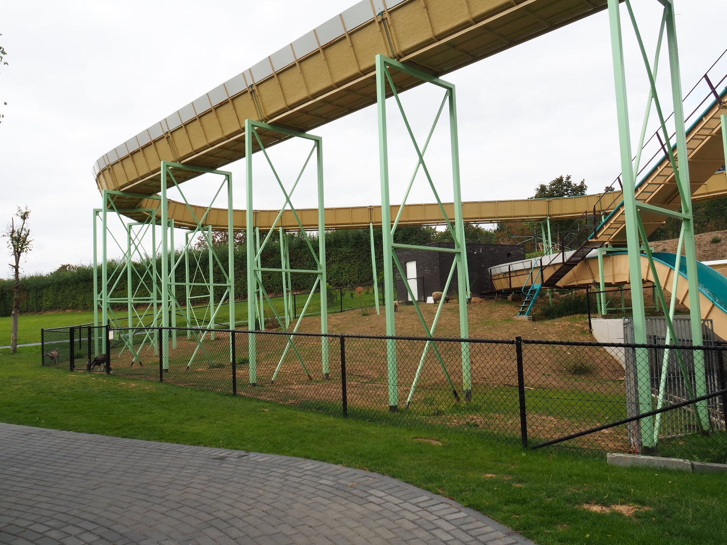 One of the amusement park attractions (Aug 28th, 2018)