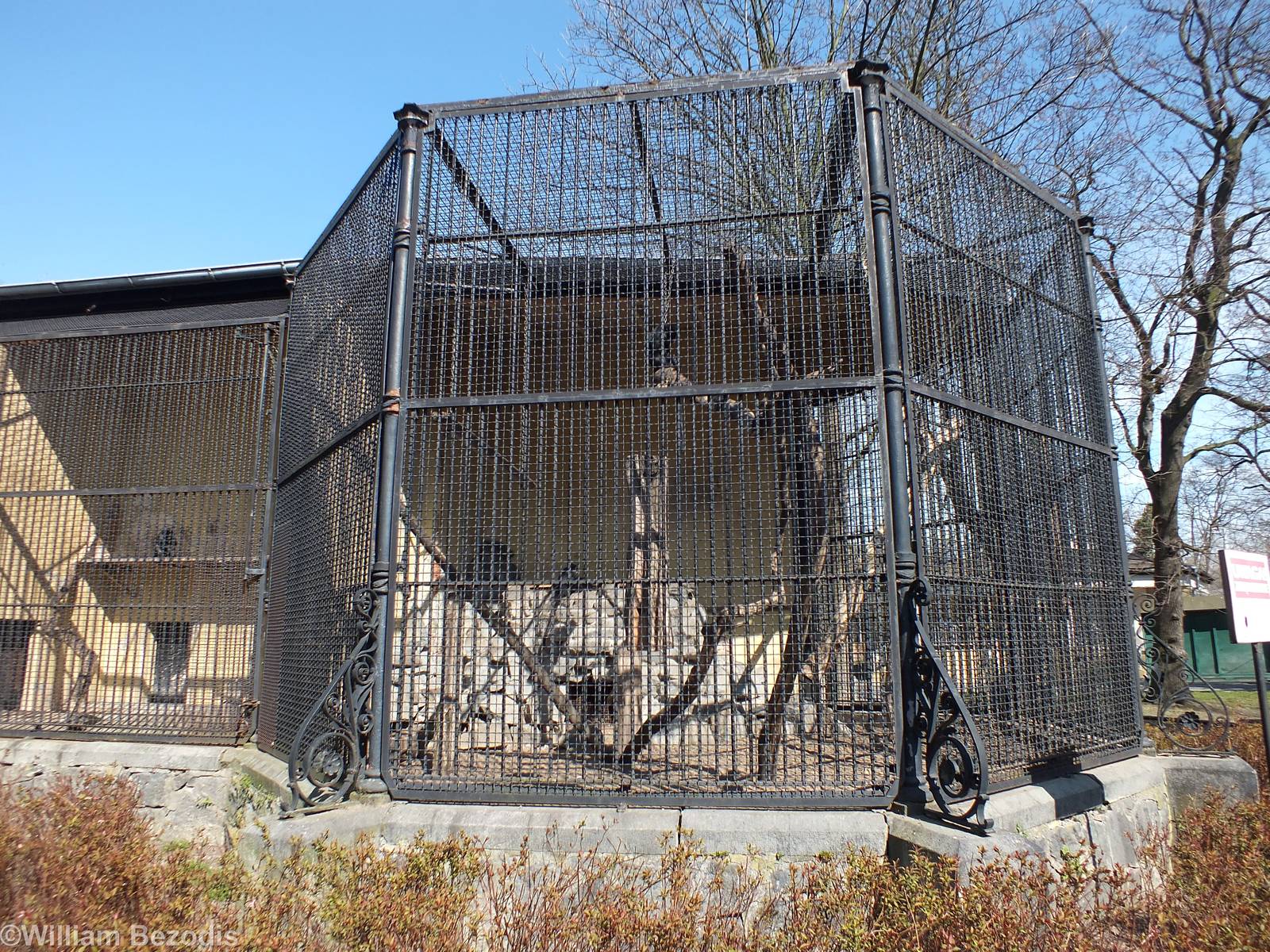 One of the old Primate Cages