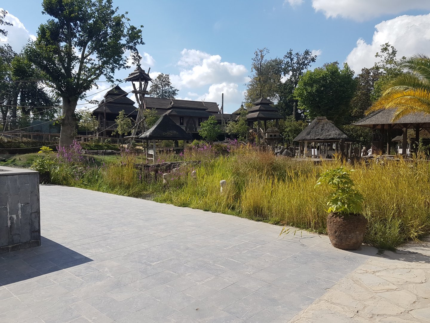One of the Orang utan enclosures