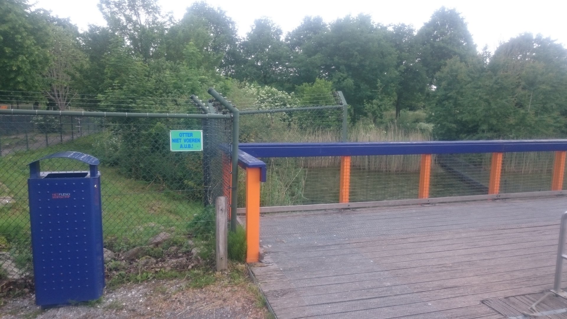 One Of The Otter-enclosures