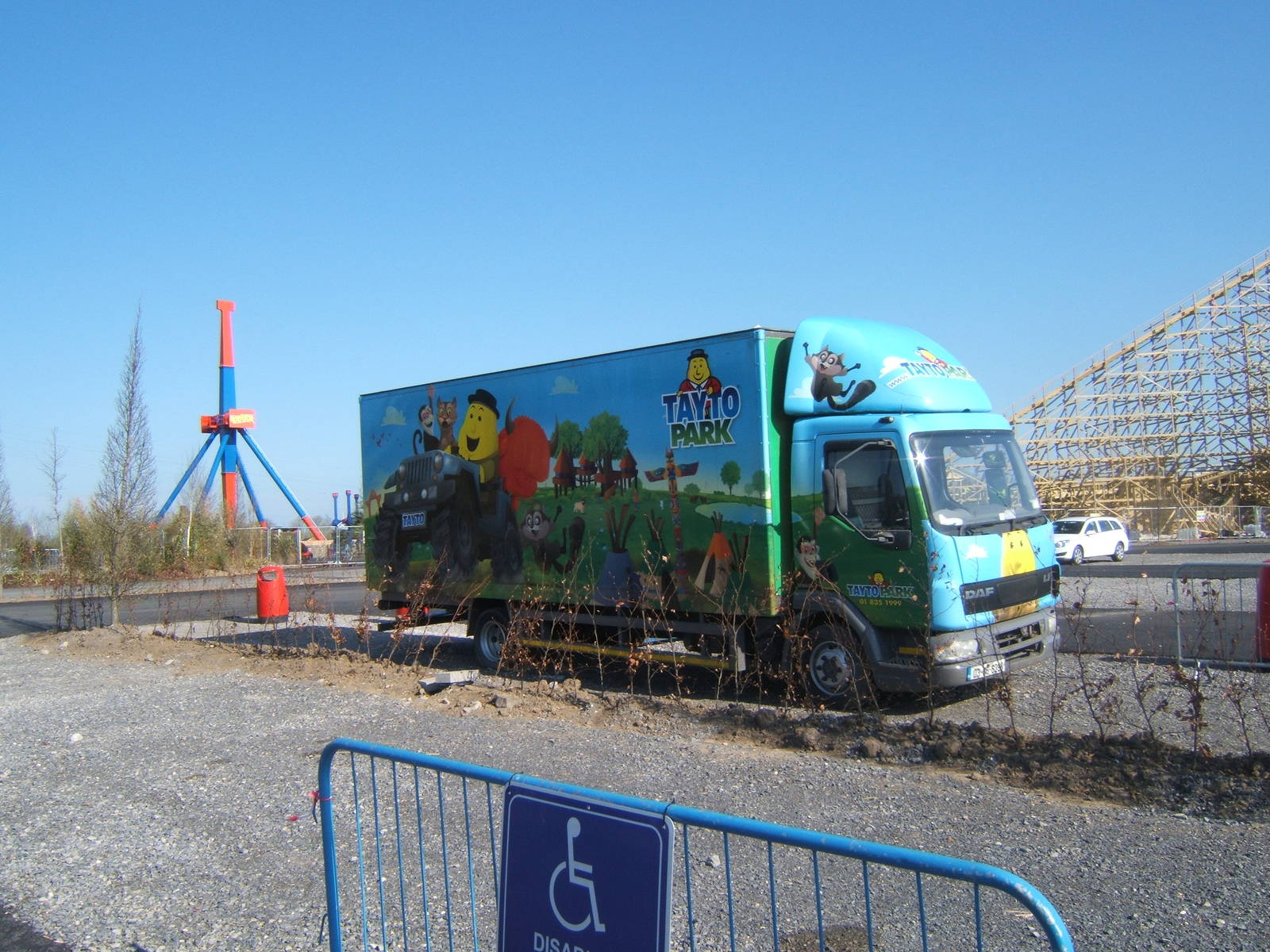 One of the Parks Lorry's these are also used to deliver the parent companys