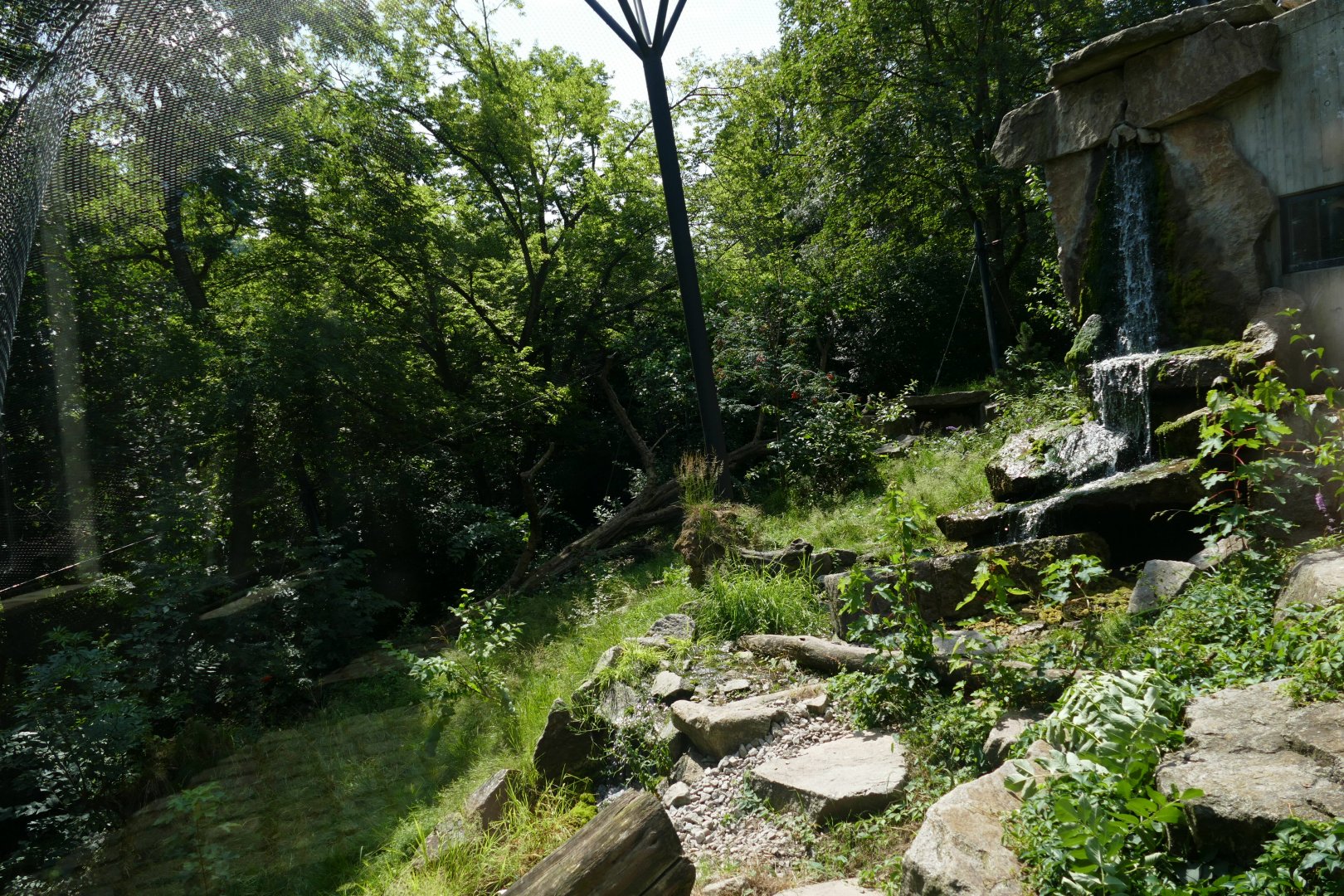 One of the Snow Leopard Enclosures