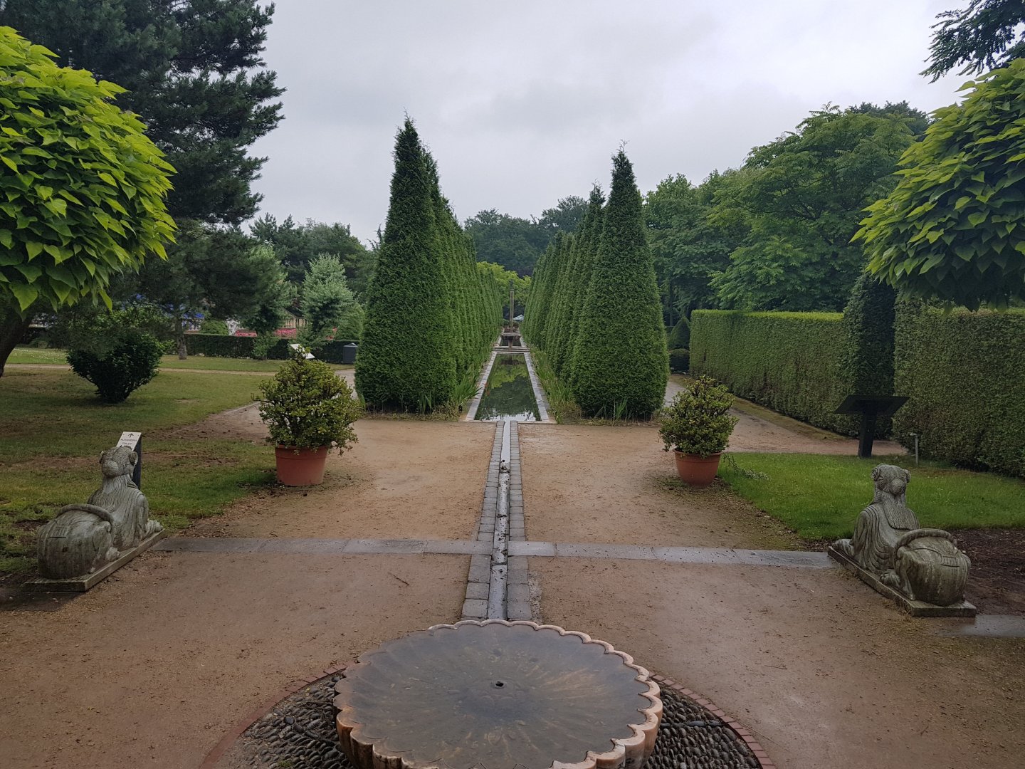 One of the theme-gardens