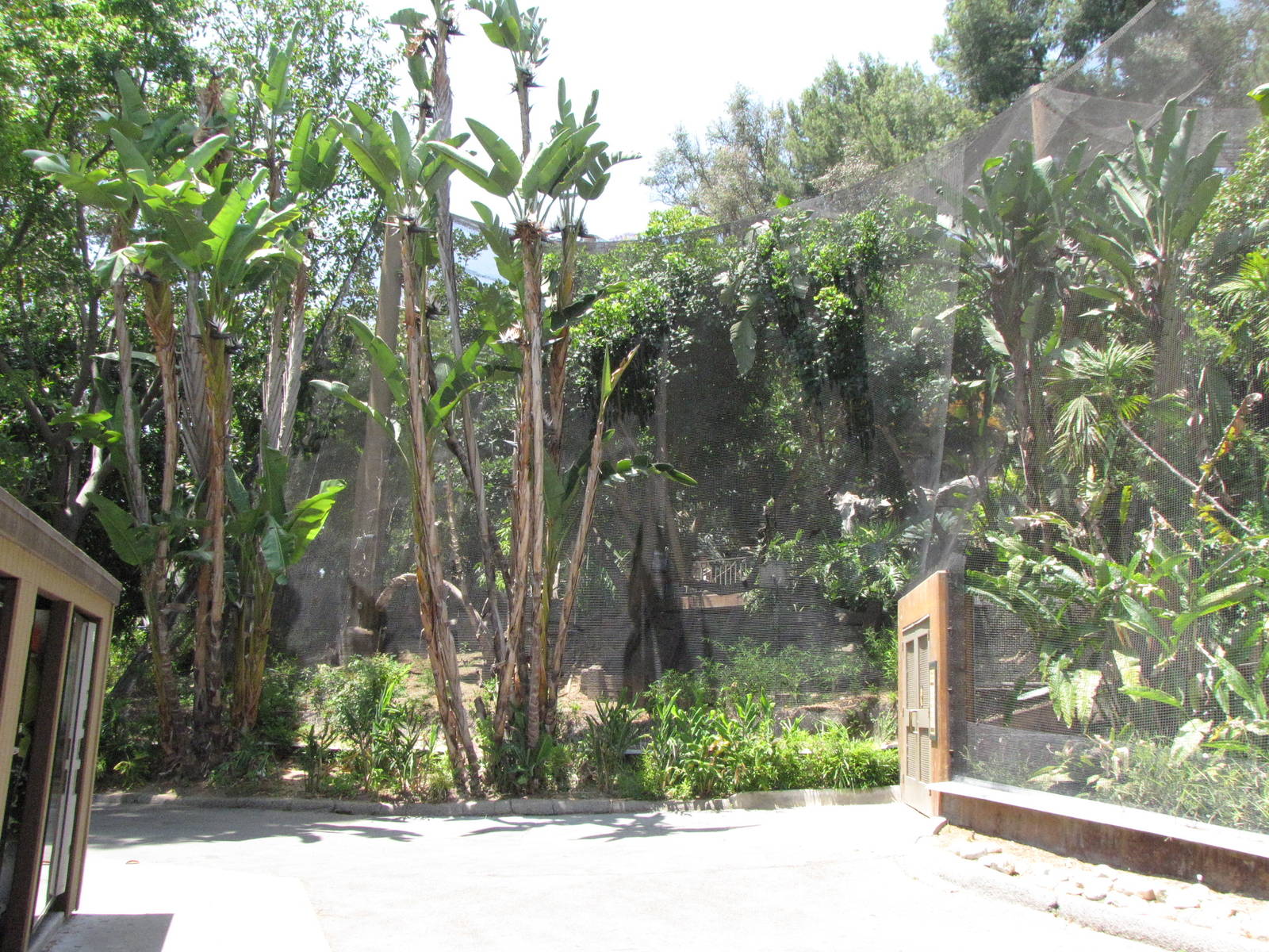 One of Two Large Walk-Through Aviaries