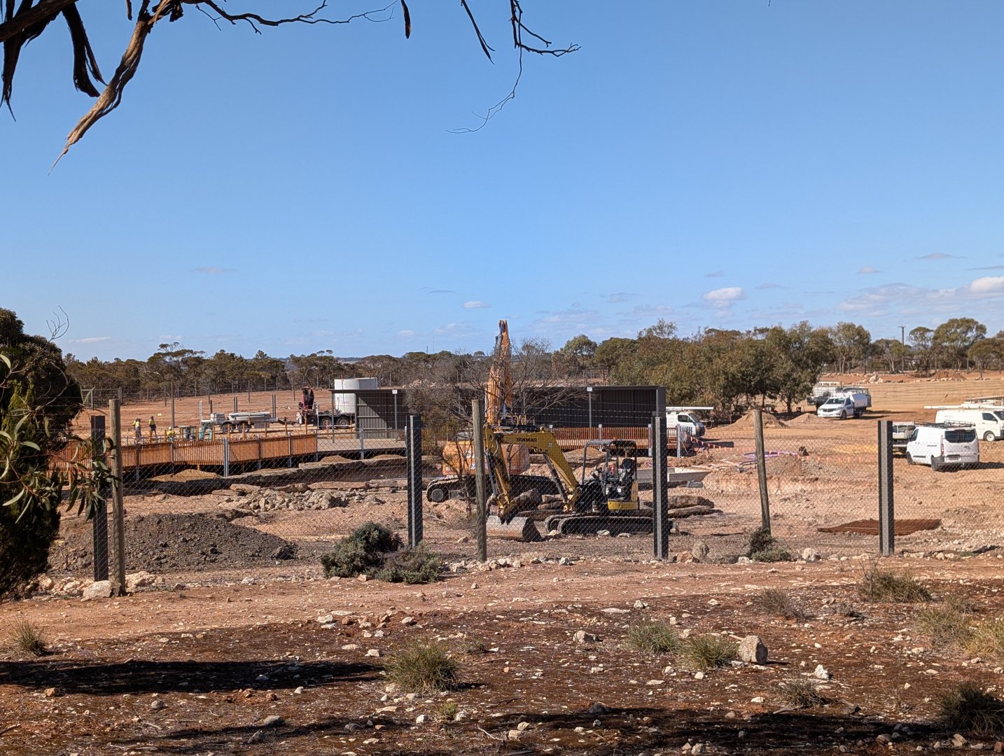 Ongoing Construction on Elephant Platform