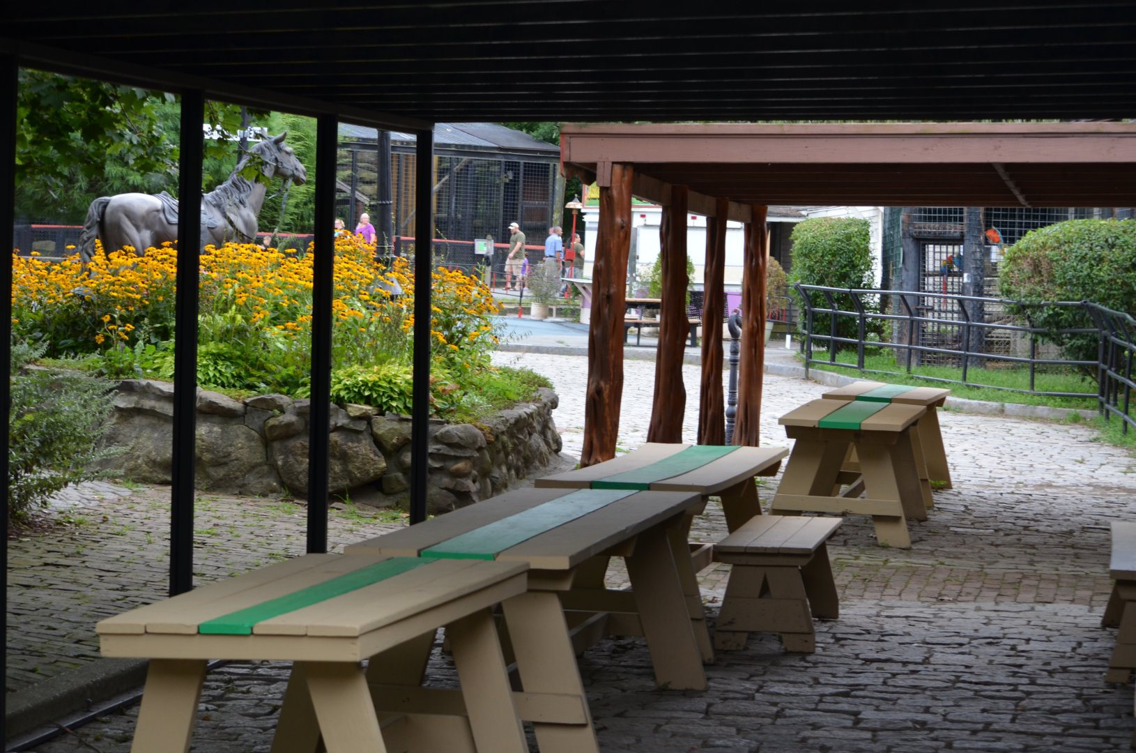 Opening Picnic Benches