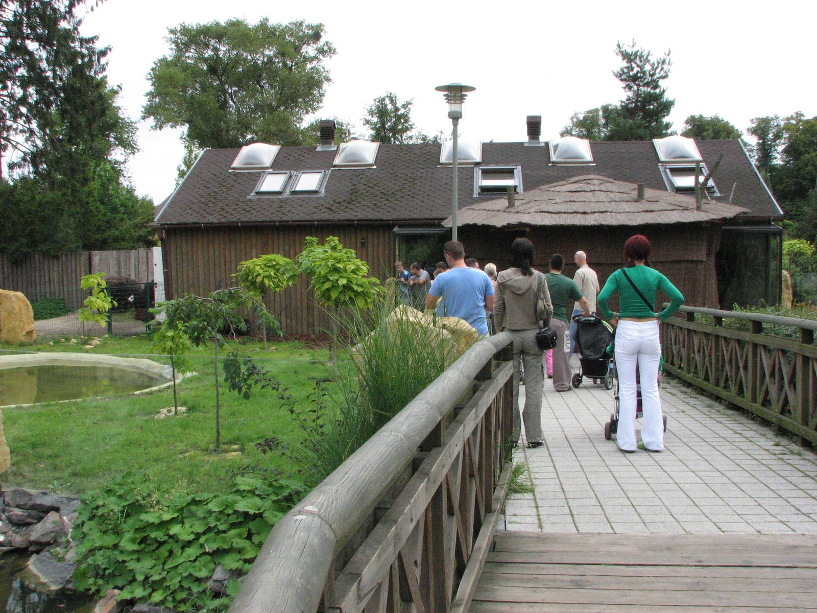 Opole Zoo 2008 - Giant Anteater exhibit