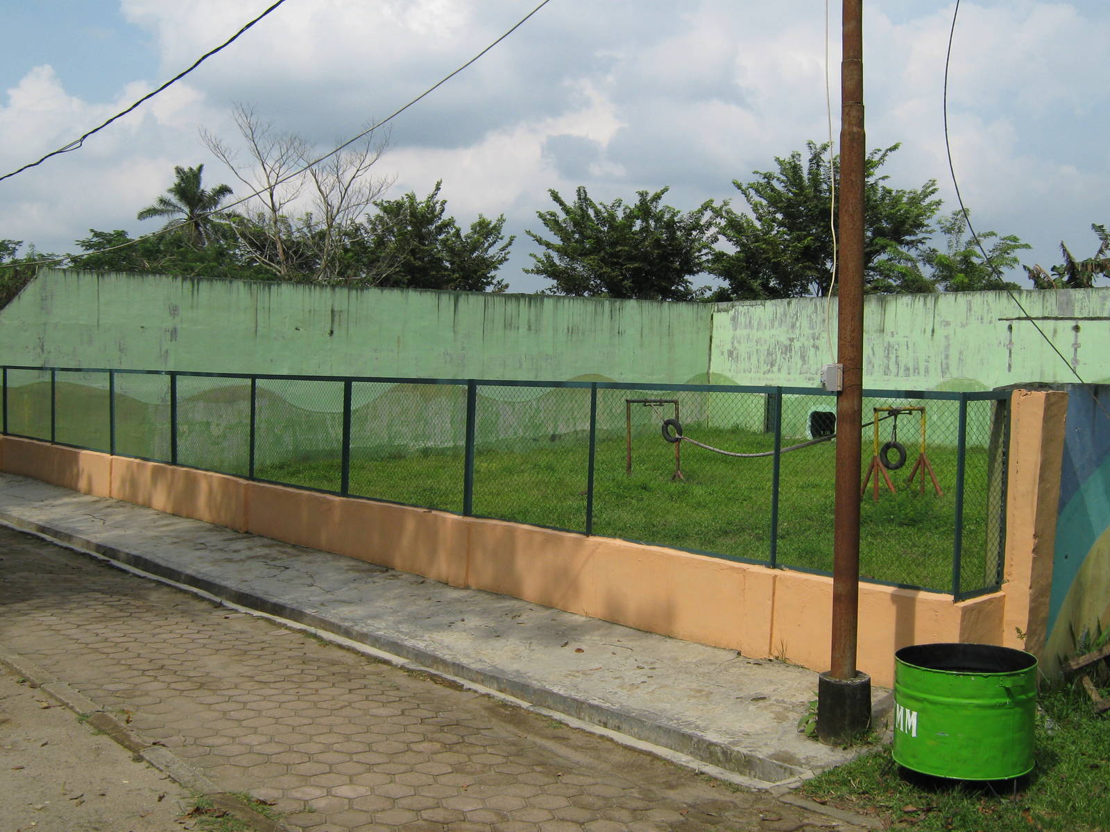 orang-utan enclosure