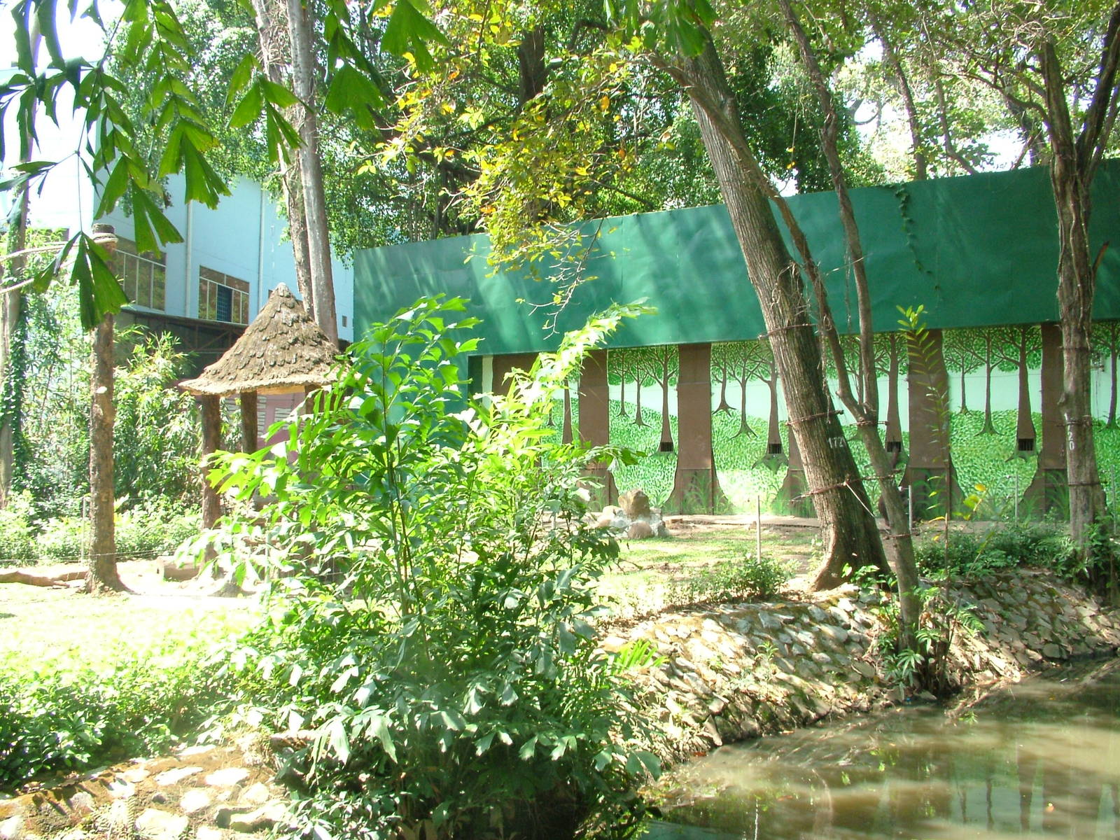 Orang-Utan Exhibit at Saigon Zoo, 16/03/12