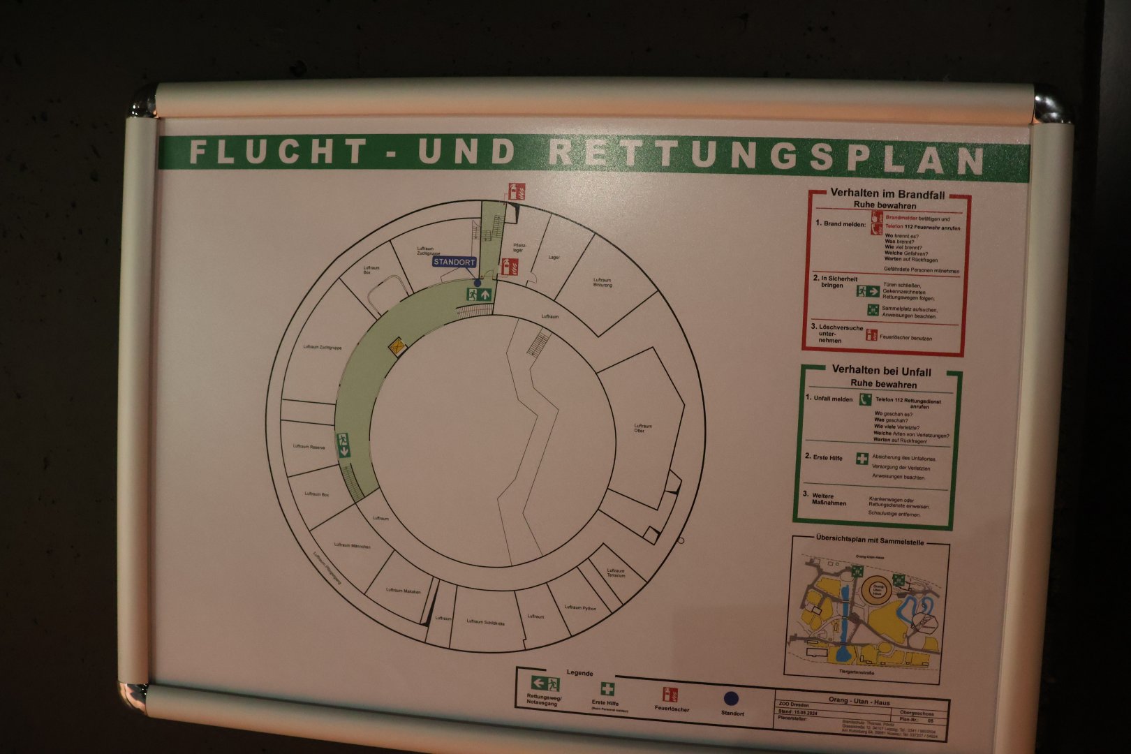 Orang-Utan Haus - Floor plan first floor