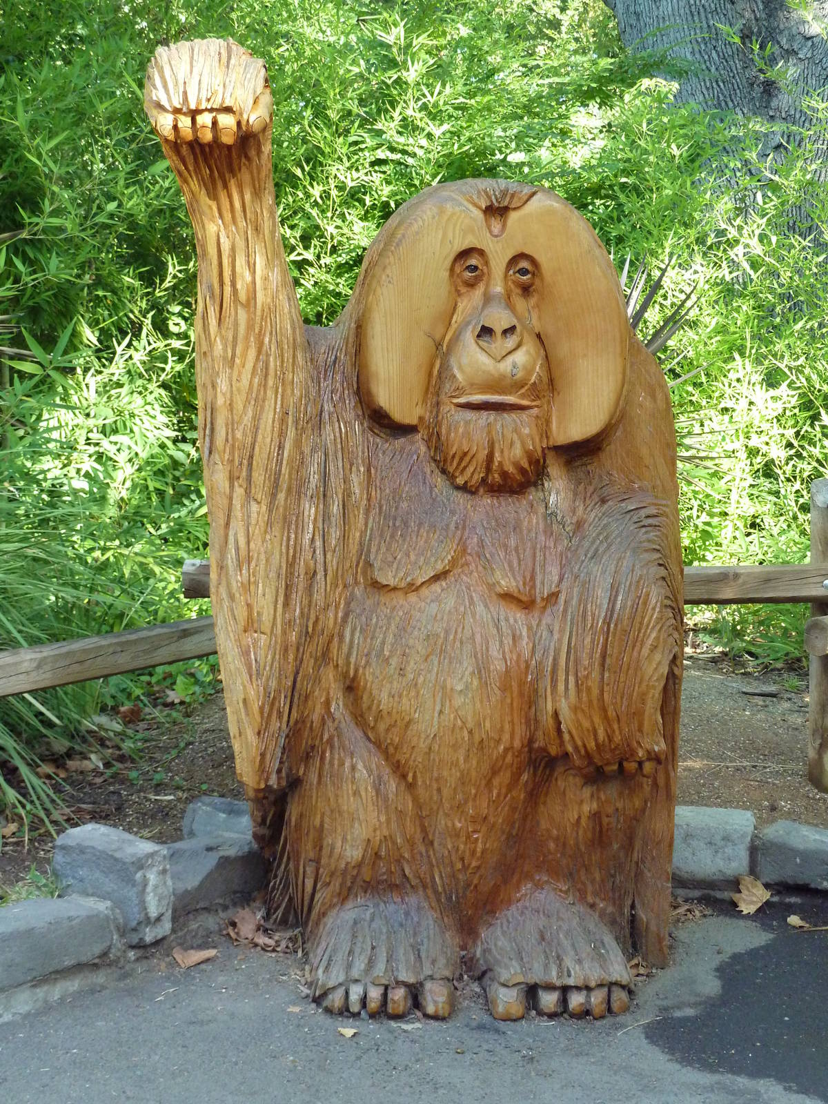 Orangutan Carving
