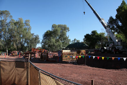 orangutan construction progress