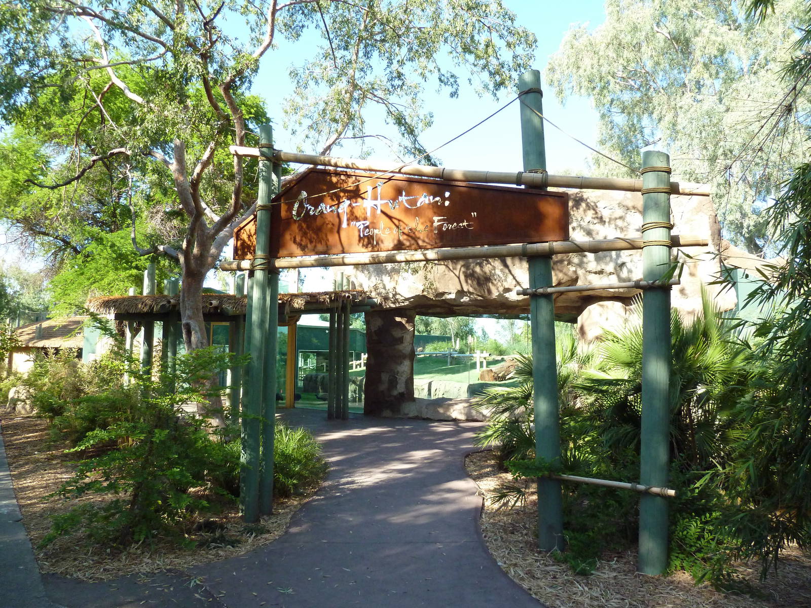 Orangutan Exhibit - Entrance